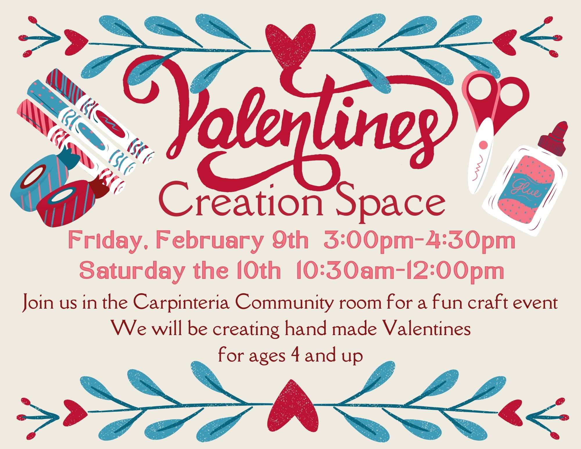 Valentines Creation Space