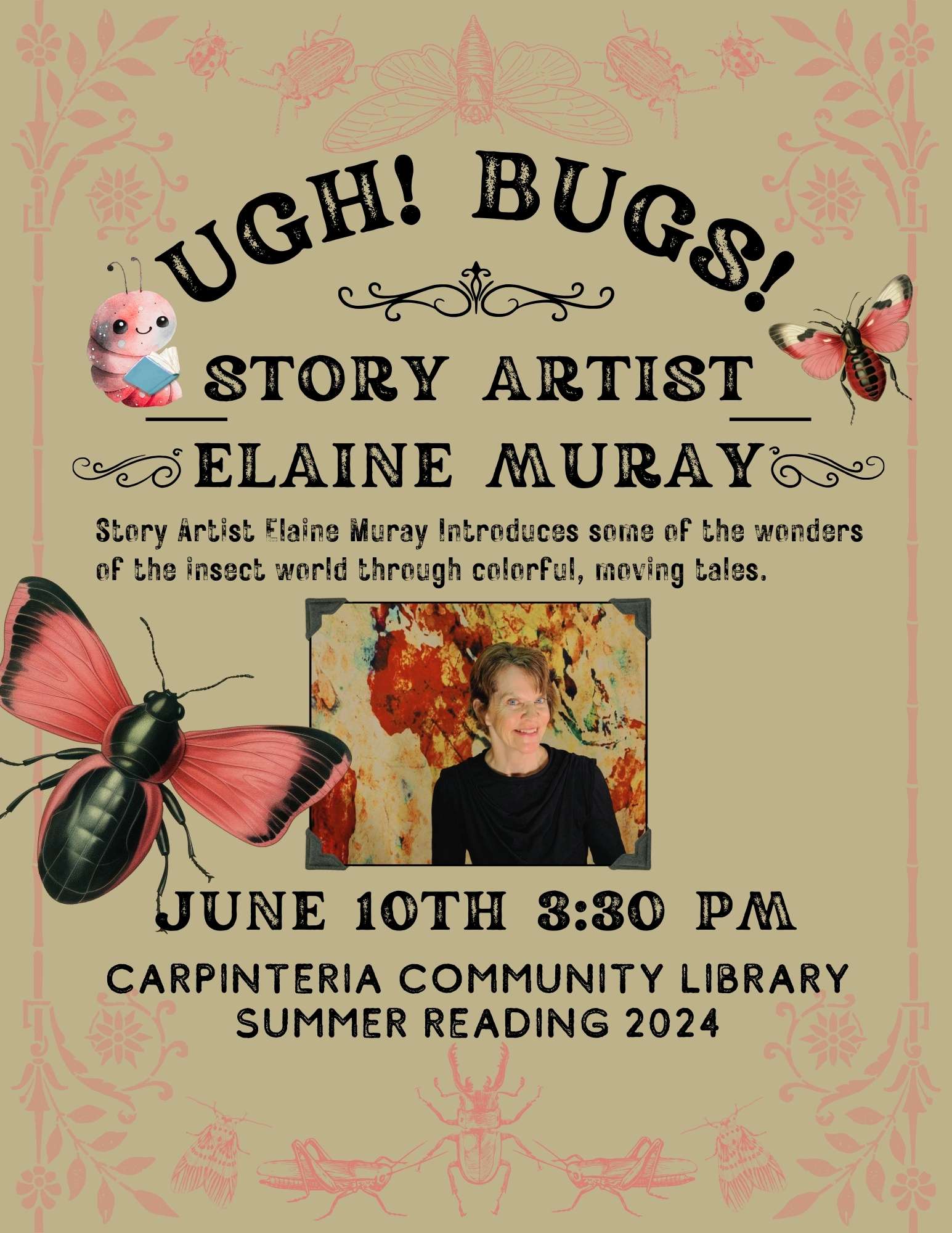 Story artist Elaine Muray event