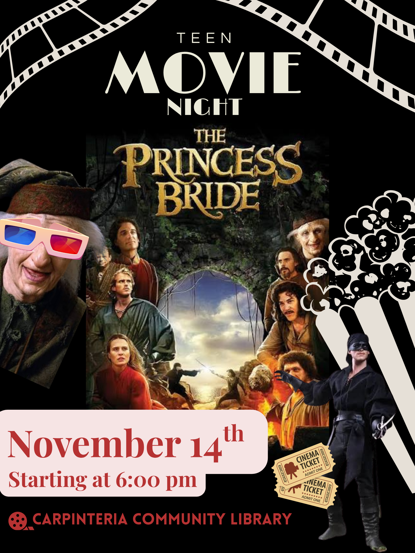 Teen Movie Night The Princess Bride